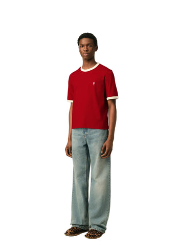 Ami Paris T-shirt Bicolor Tshirt Uomo - 3