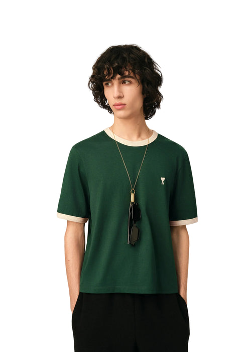 Ami Paris T-shirt Bicolor Uomo