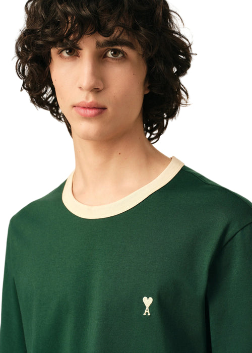 Ami Paris T-shirt Bicolor Uomo - 2