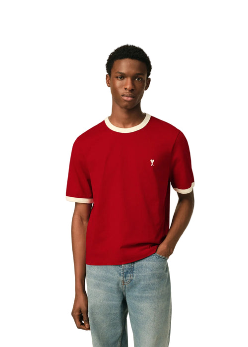 Ami Paris T-shirt Bicolor Tshirt Uomo - 1