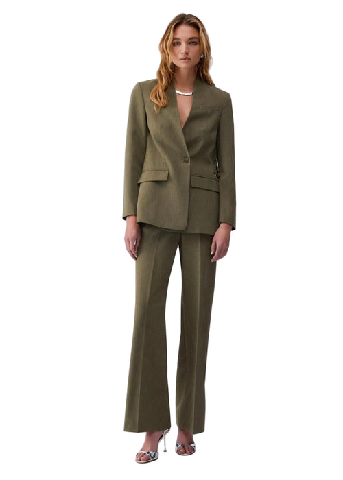 Liujo Pant.ts Tpotf Lungo Asparago Melange Donna