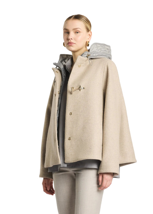 Fay Toggle Cape Db Front + Alamaro Donna