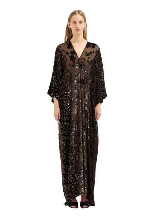 Pierre Louis Mascia Dress Patchwork Moro-nero Donna - 2