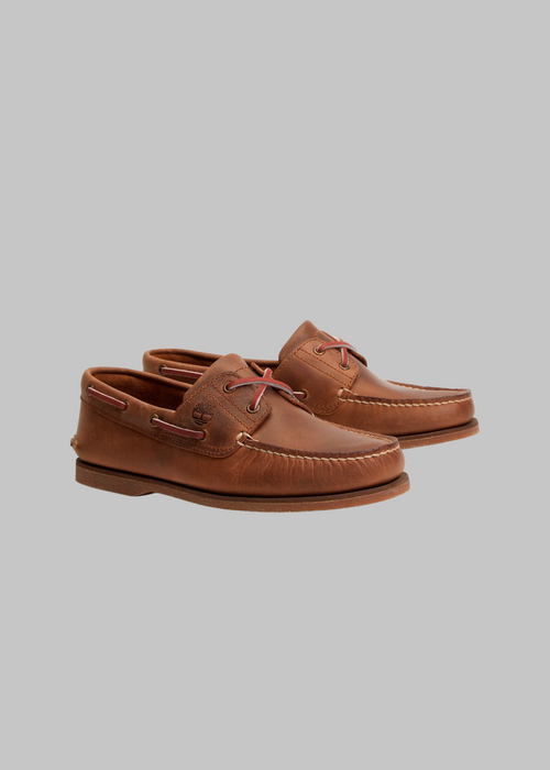 Mocassino in pelle marrone