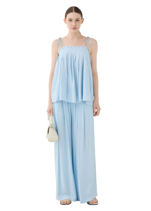 Eleh Pantalone Celeste Donna - 2