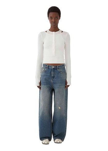 Eleh Top Bianco Donna - 3