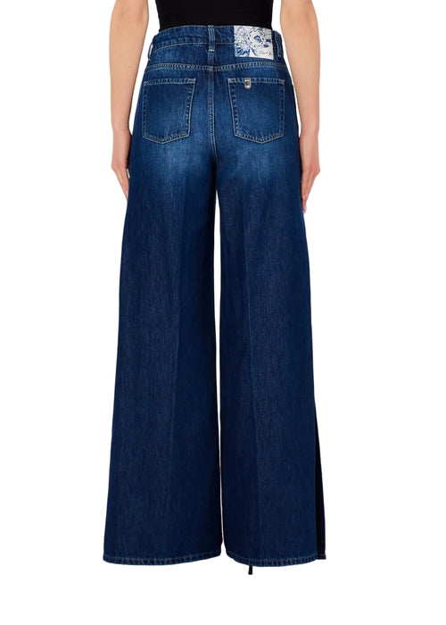 Pant.flare bottoni h - 2