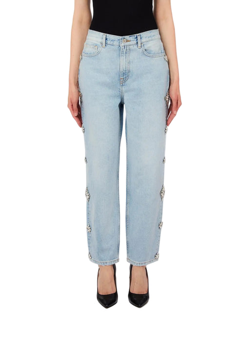 Pant.straight studs