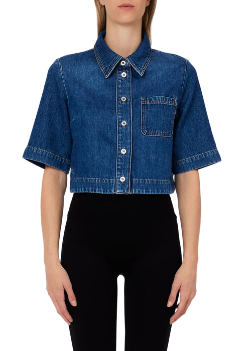 Camicia m/c tencel