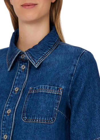 Camicia m/c tencel - 3