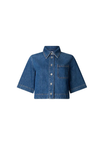 Camicia m/c tencel - 5