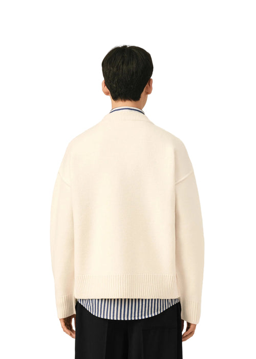 Ami Paris Felted Adc Cardigan Uomo - 2