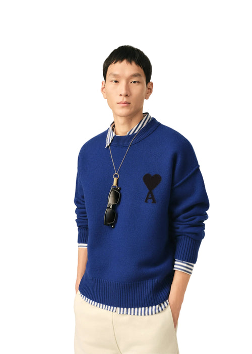 Ami Paris Pull Adc Crewneck Sweater Uomo - 1