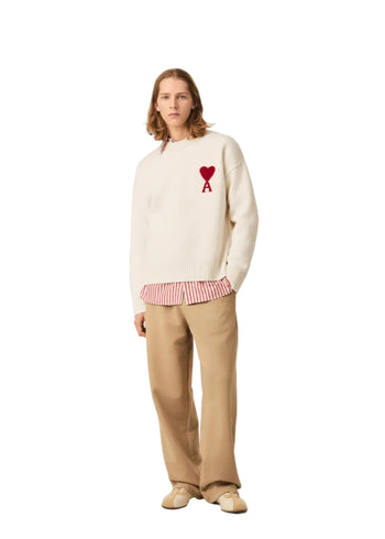 Ami Paris Pull Adc Crewneck Sweater Uomo - 4