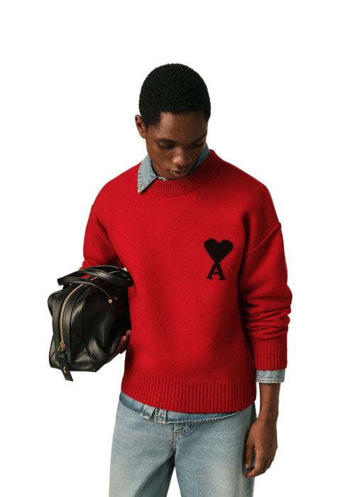 Ami Paris Pull Adc Crewneck Sweater Uomo - 1