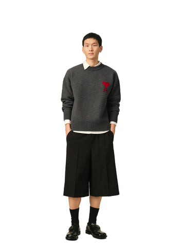 Ami Paris Pull Adc Crewneck Sweater Uomo - 3