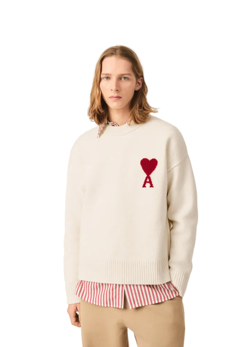 Ami Paris Pull Adc Crewneck Sweater Uomo - 1