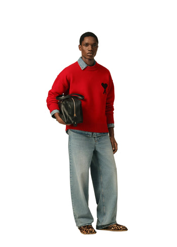Ami Paris Pull Adc Crewneck Sweater Uomo - 3