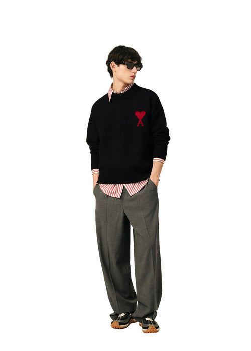 Ami Paris Pull Adc Crewneck Sweater Uomo - 2