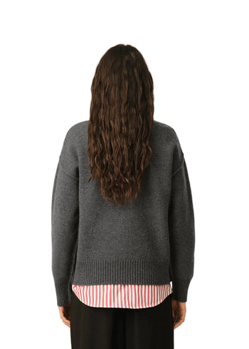 Ami Paris Pull Adc Crewneck Sweater Donna - 3