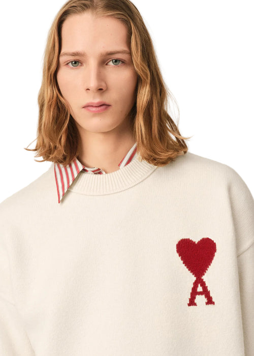 Ami Paris Pull Adc Crewneck Sweater Uomo - 2