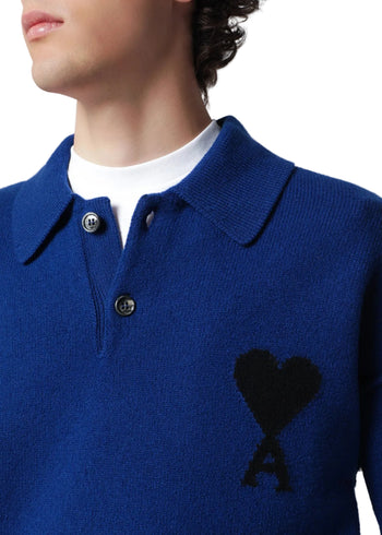 Ami Paris Felted Adc Polo Uomo - 4