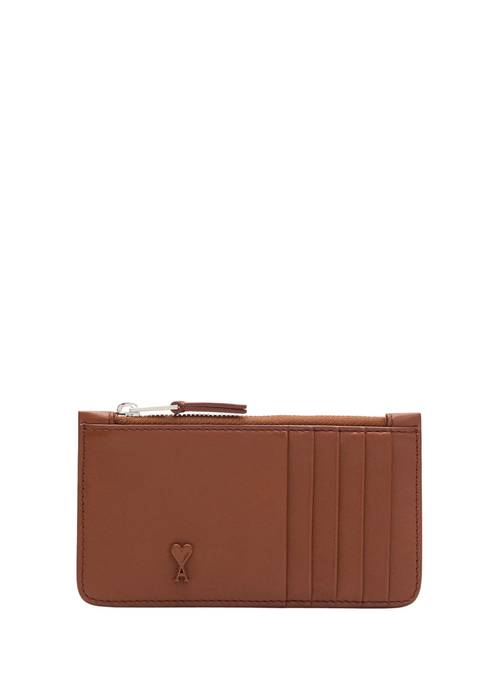 Porta carte con zip Ami Paris