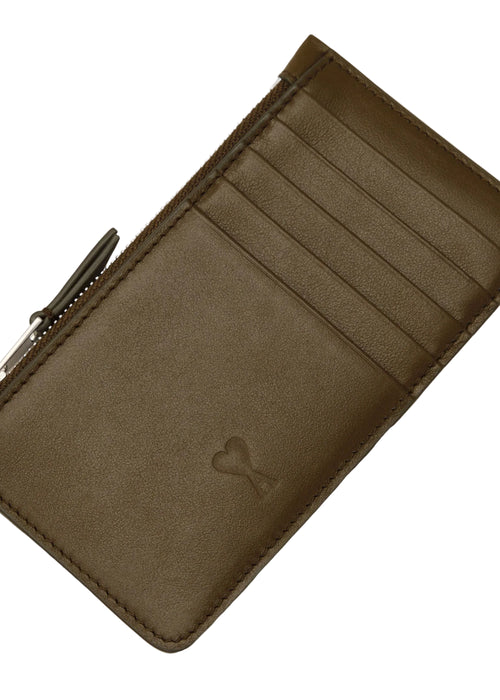 Ami Paris Sgl Zipped Card Holder Adc Donna - 2