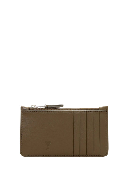 Ami Paris Sgl Zipped Card Holder Adc Donna - 1