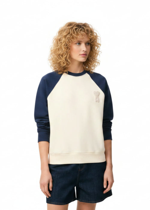 Ami Paris Adc Patch Crewneck Donna