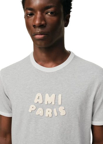 Ami Paris Patch Ss Tshirt Uomo - 3