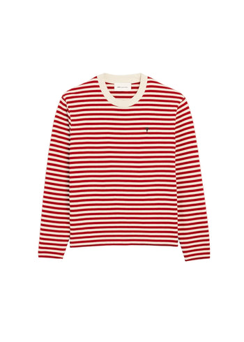 Ami Paris T-shirt Striped Uomo - 3