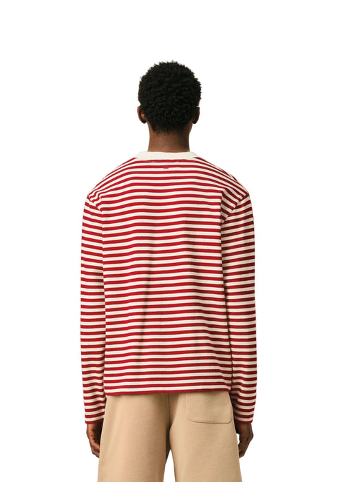 Ami Paris T-shirt Striped Uomo - 2