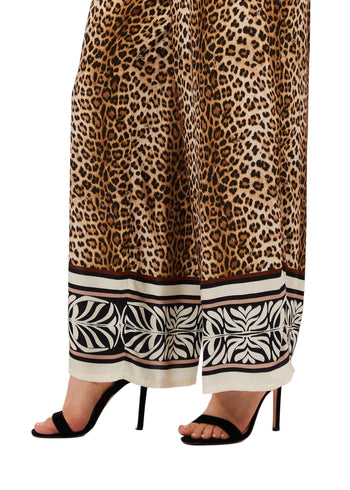 Liujo Pant.ts Tpotf Lungo Animalier Donna - 3