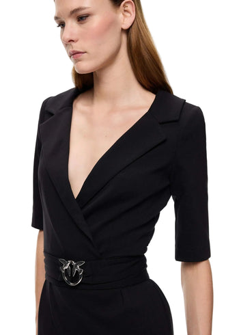 Pinko Arnebia Abito Punto Stoffa Donna - 3