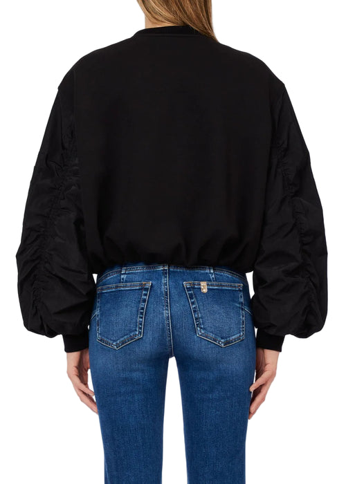 Liujo Giubbotto Jersey Nero Donna - 2
