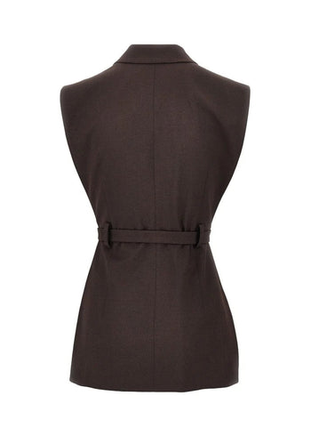 Pinko Nuraqus Gilet Diagonale Donna - 4