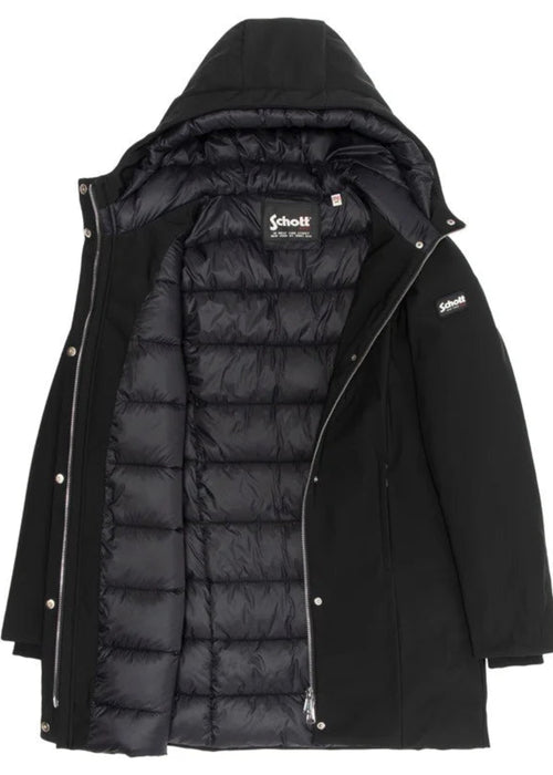Schott Nyc Albaw Black Uomo - 2