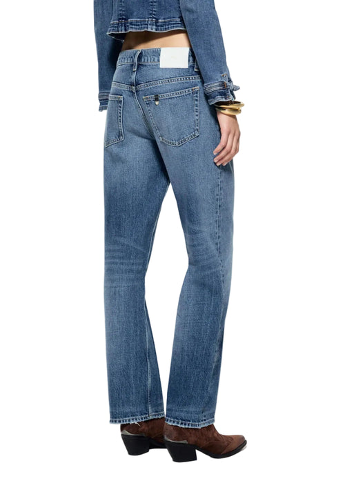 Liujo Pant.magnetic Croppe Den.blue Fix.dk.wash Donna - 2