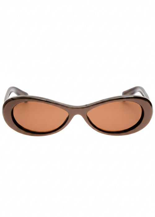 Jacquemus Nuvola Metallic Brown/gold/bro Donna