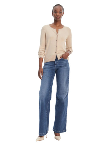 Liujo Maglia Aperta M/l Cream Beige Donna - 3
