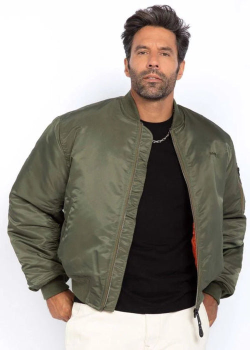 Schott Nyc Airforce 90 Rs Army Khaki Uomo - 1