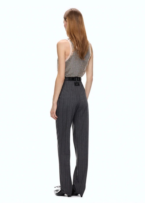 Pinko Pleione Pantalone Misto Lana Donna - 2