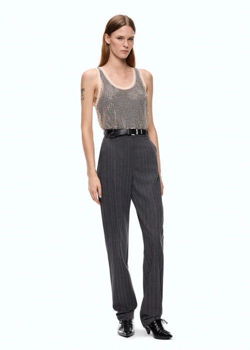 Pinko Pleione Pantalone Misto Lana Donna - 1