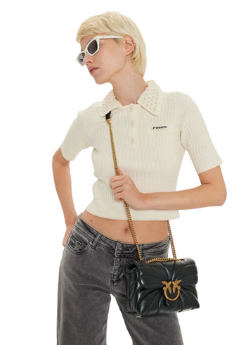Pinko Love Puff Mini Cl Sheep Nappa Donna - 3