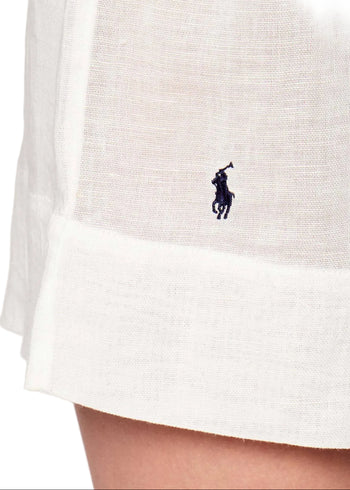 Ralph Lauren Boyfriend Short Cream Donna - 3