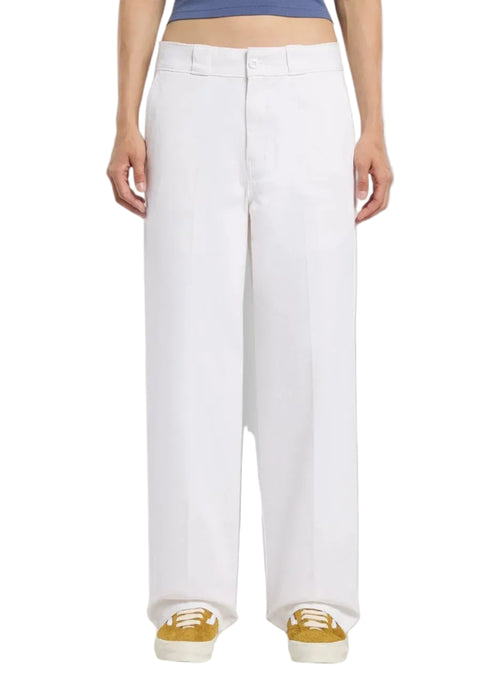 Dickies 247 Wide Leg Pant W Bone White Donna - 1