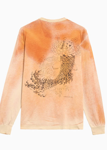 Our Legacy Cruise Longsleeve Ocean Print Uomo - 3