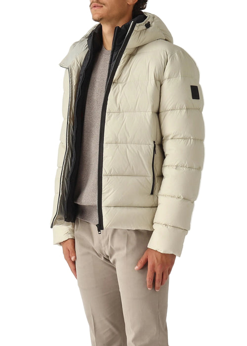 Fay Db Front Piuma Cappuccio Uomo - 2