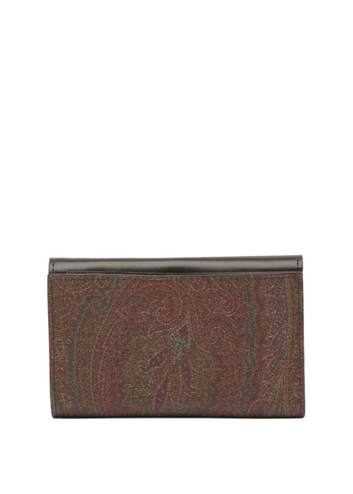 Etro Wallet Lether Arnica Marrone Donna - 2